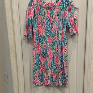 Lilly Pulitzer Vibrant Leaf Mini Dress